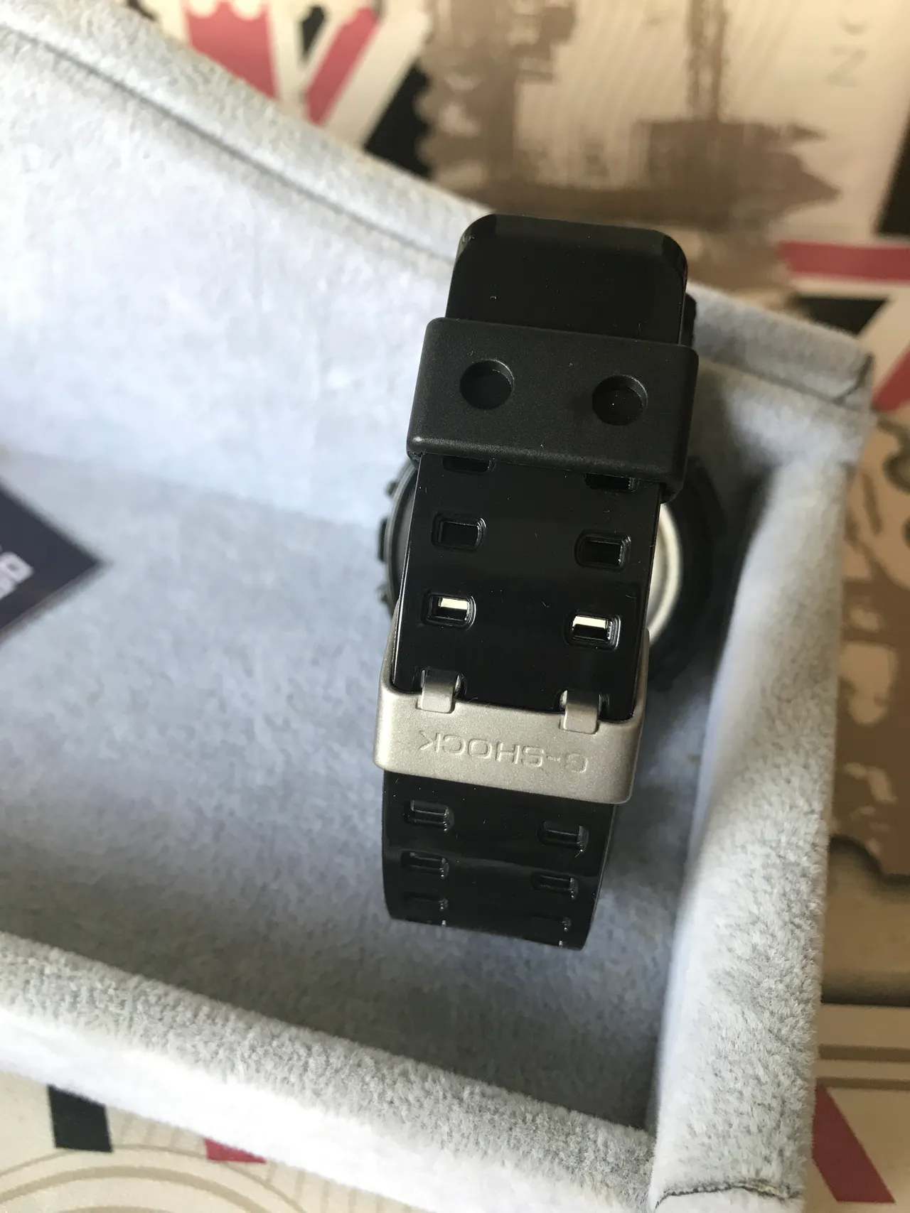 Casio G-Shock GA-100 Red Orange Black Sports Watch 8