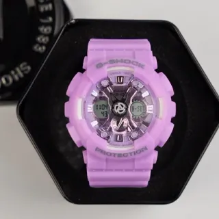 Casio G-Shock GA-110 ল্যাভেন্ডার রেজিন অ্যানালগ-ডিজিটাল স্পোর্টস ওয়াচ
