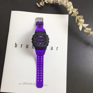 Casio G-Shock GA-2100 x DGK سوار أرجواني ساعة رياضية