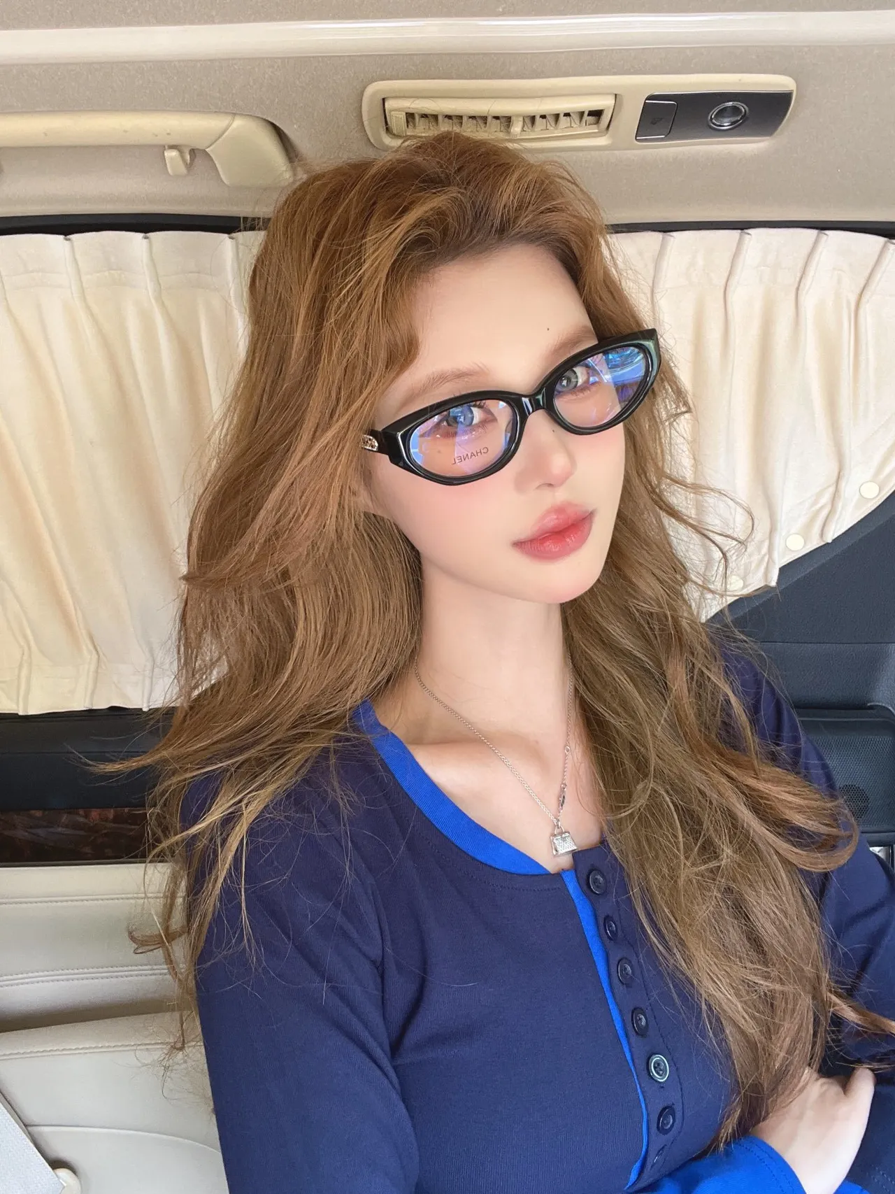 Chanel Brown Black Oval Frame Tortoiseshell Acetate Optical Glasses 6