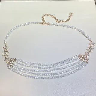 Chanel Star CC Pearl Multi-Strand हार