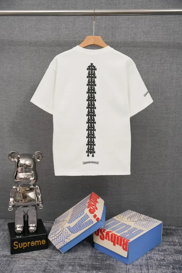Chrome Hearts Cross Column Print Black T-Shirt 2