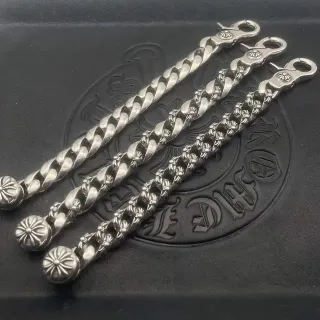 Chrome Hearts Floral Chain Silver Bracelets