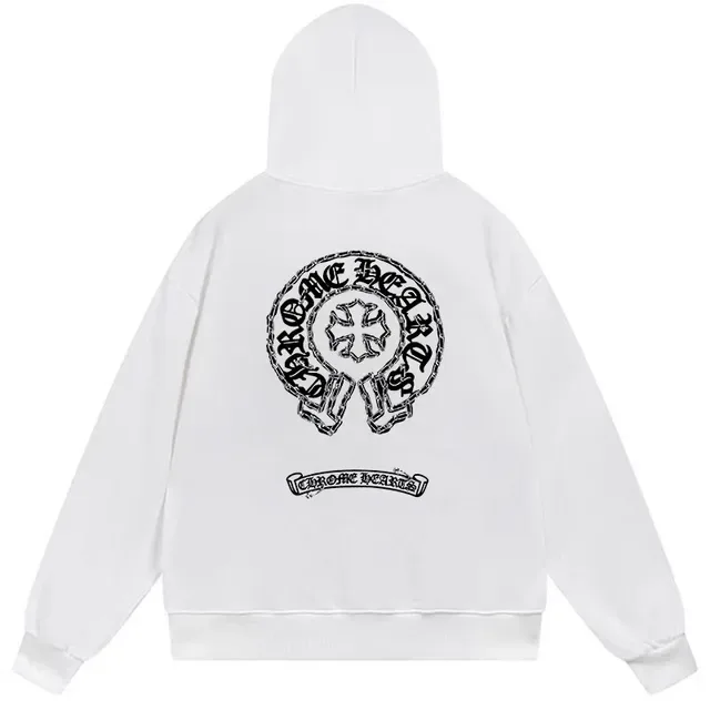 Chrome Hearts Graphic Print Black Zip-Up Hoodie 2