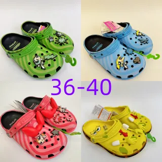 Crocs Classic Clog Verde Lima Remolino Zueco Niños