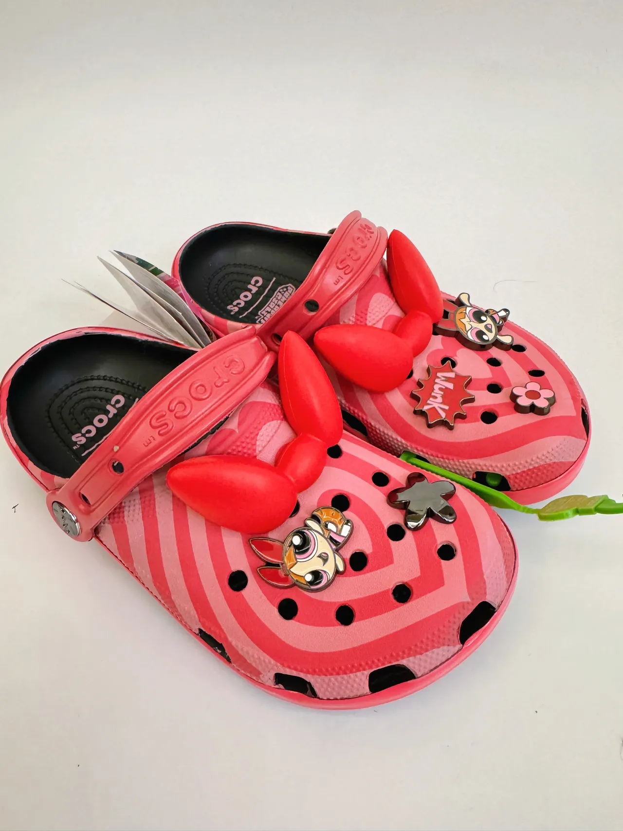 Crocs Classic Clog Verde Lima Remoinho Chinelo Infantil 5
