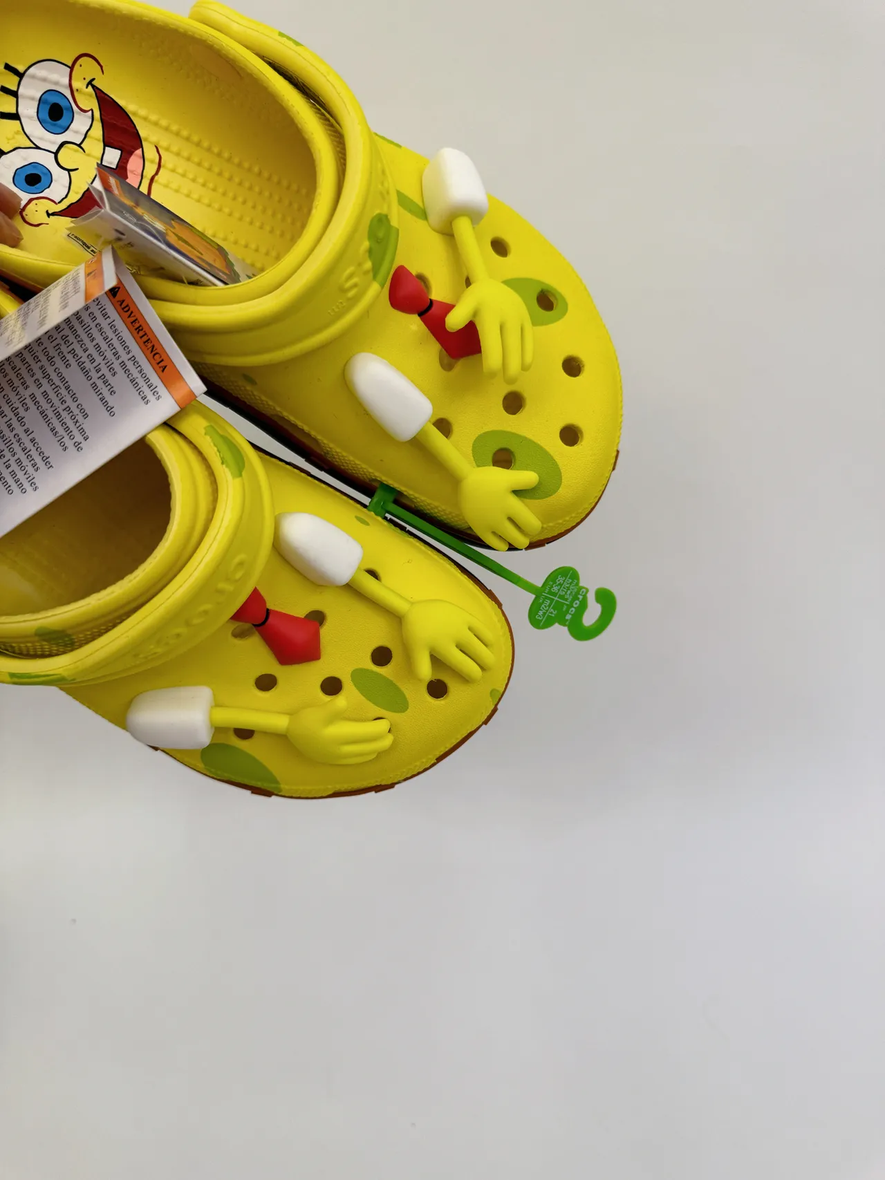 Crocs Classic Clog Verde Lima Remoinho Chinelo Infantil 13