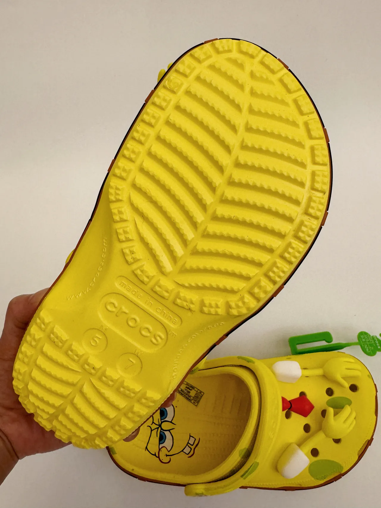 Crocs Classic Clog Verde Lima Remoinho Chinelo Infantil 15