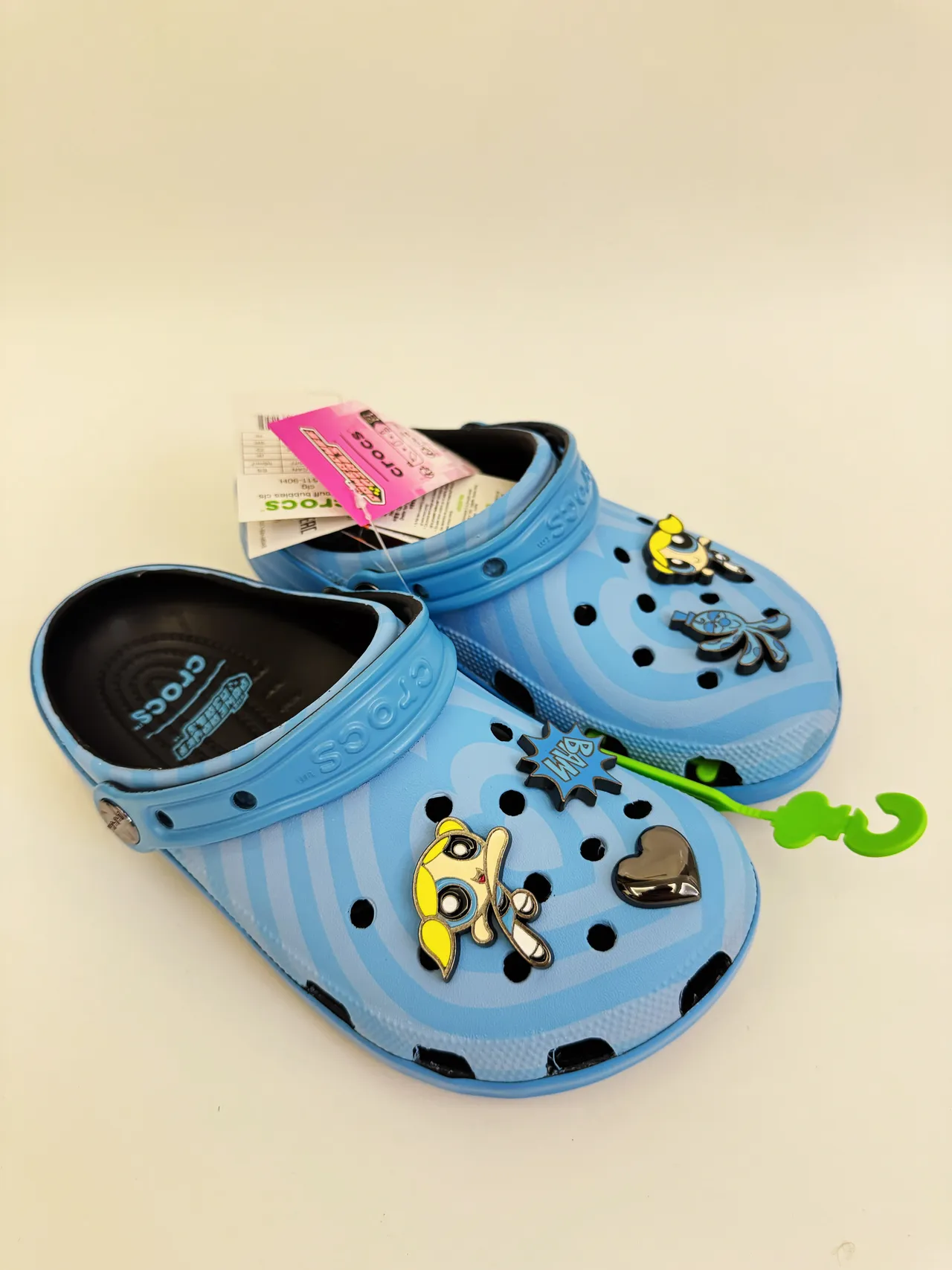 Crocs Classic Clog Verde Lima Remoinho Chinelo Infantil 16