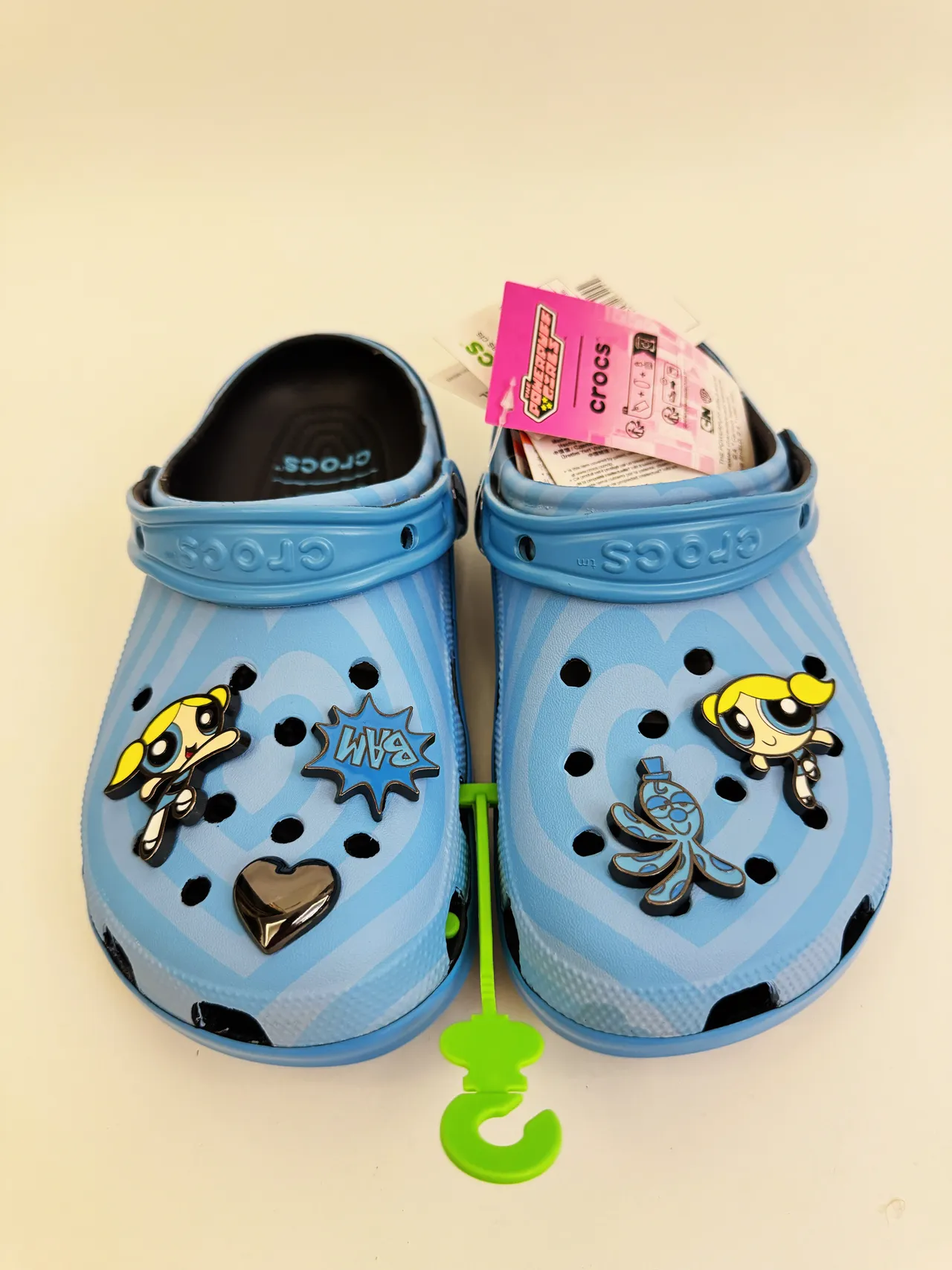 Crocs Classic Clog Verde Lima Remoinho Chinelo Infantil 17