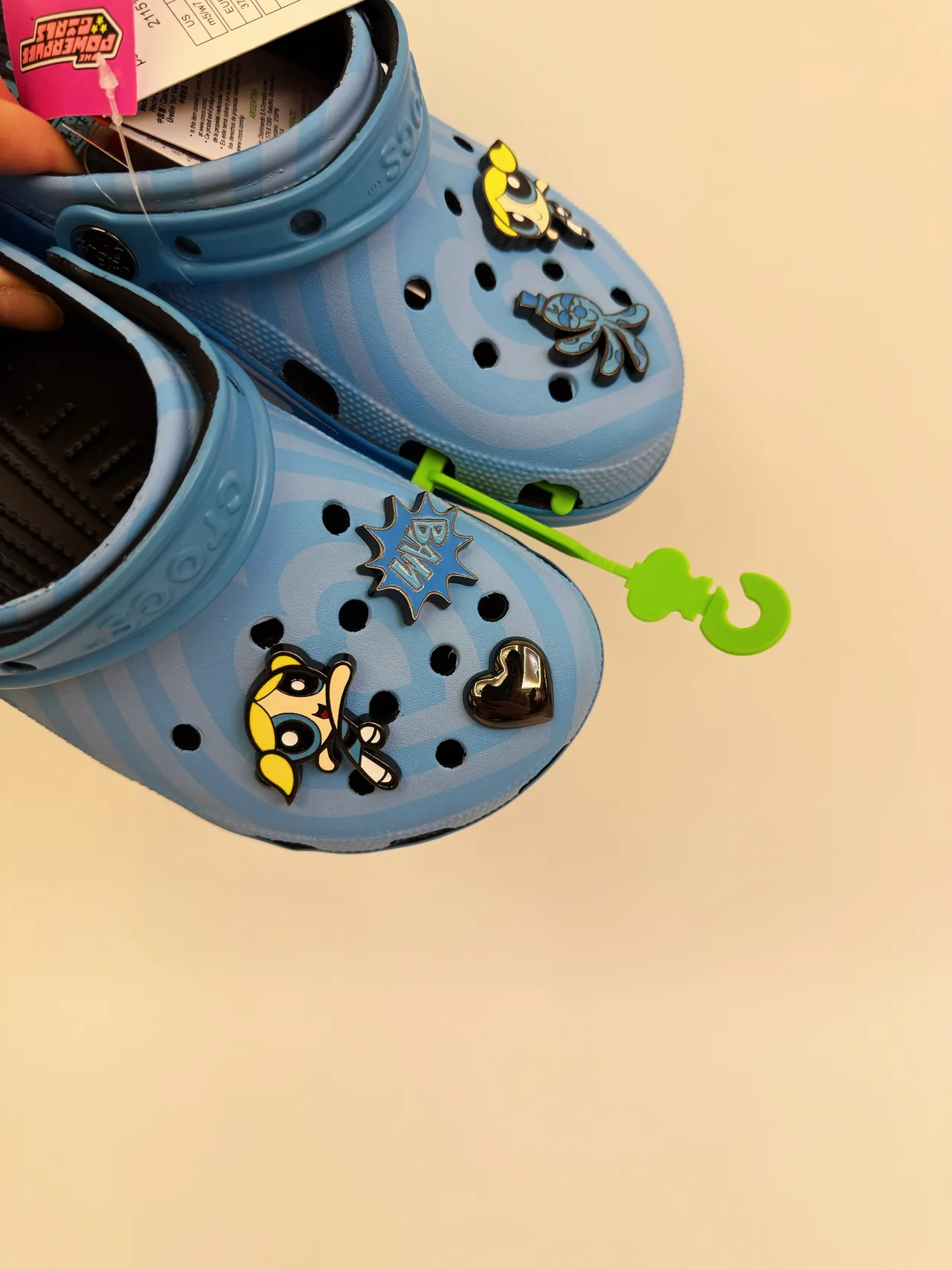 Crocs Classic Clog Verde Lima Remoinho Chinelo Infantil 19