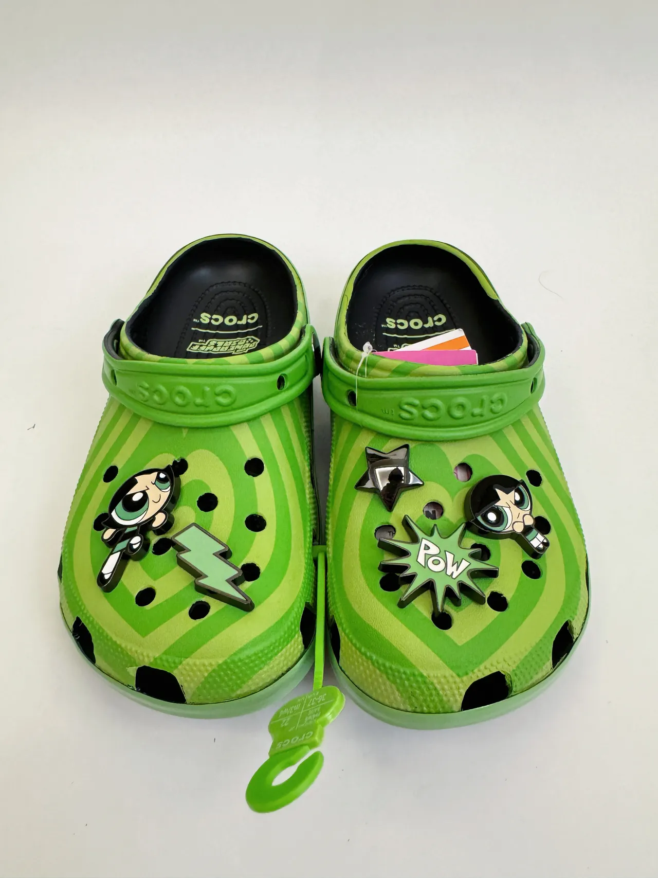 Crocs Classic Clog Verde Lima Remoinho Chinelo Infantil 22