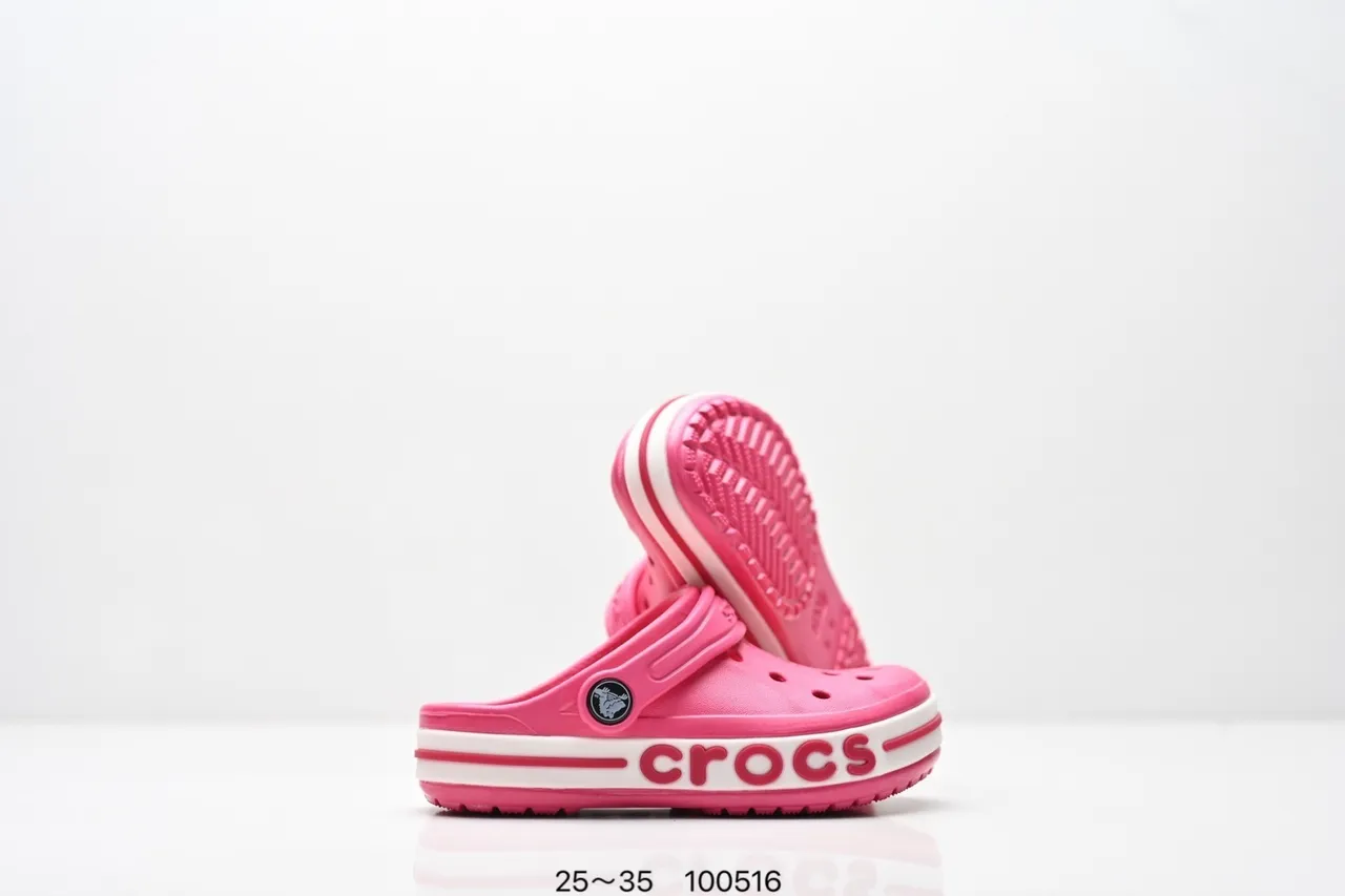 Crocs Classic Clog rosa rojo espuma moldeada ventilada Clog 21