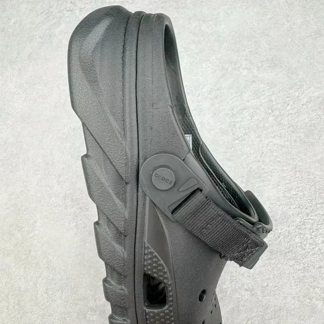 Crocs Echo Clog Black Molded Foam Clog 5
