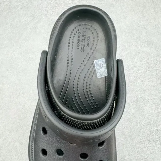 Crocs Echo Clog Black Platform Clog 6