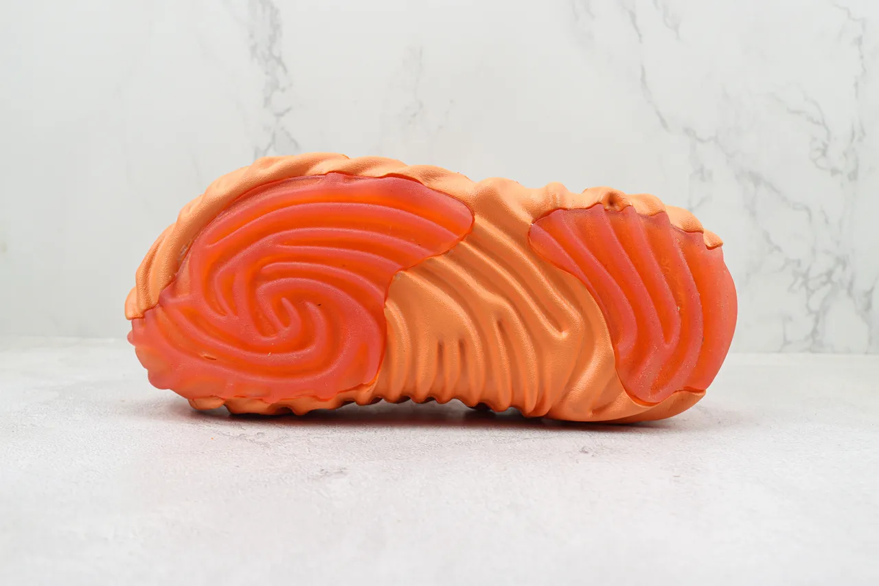 Crocs Echo Clog Orange Molded Foam Clog 9