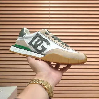 DC Shoes White Beige Low-Top Mixed-Material Upper Lifestyle Sneakers