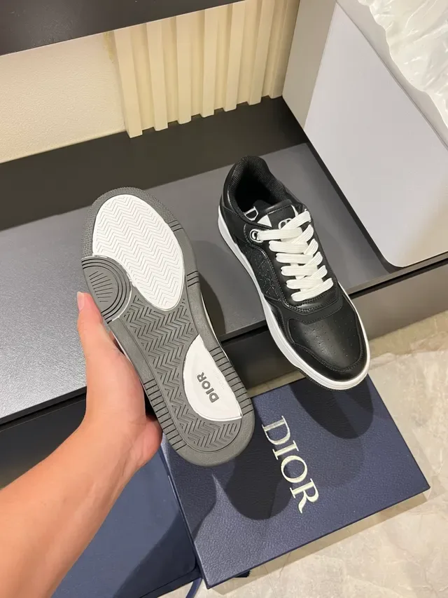 Dior B-Series Black and White Lifestyle Sneakers 3