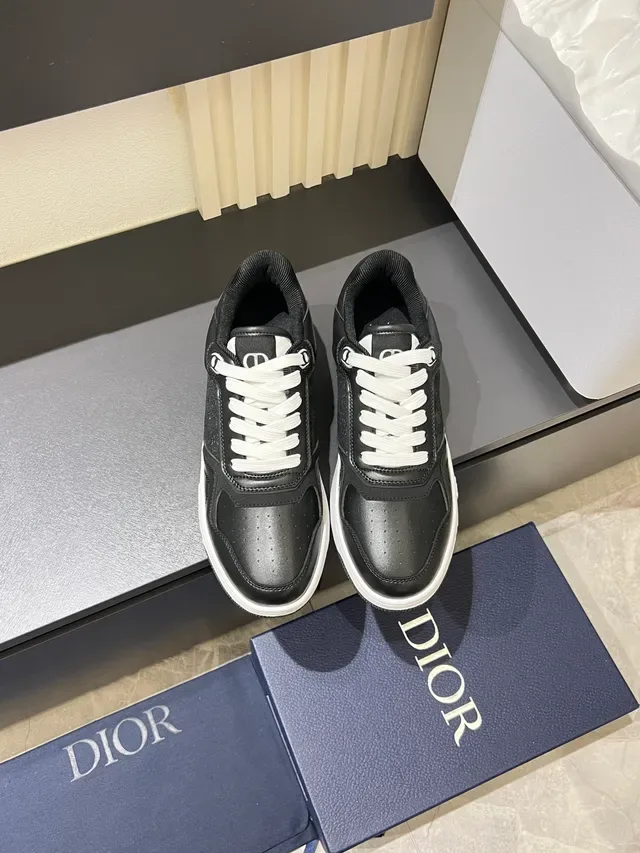 Dior B-Series Black and White Lifestyle Sneakers 5