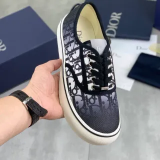 Dior B23 Monogram-Print Canvas Lifestyle Sneakers
