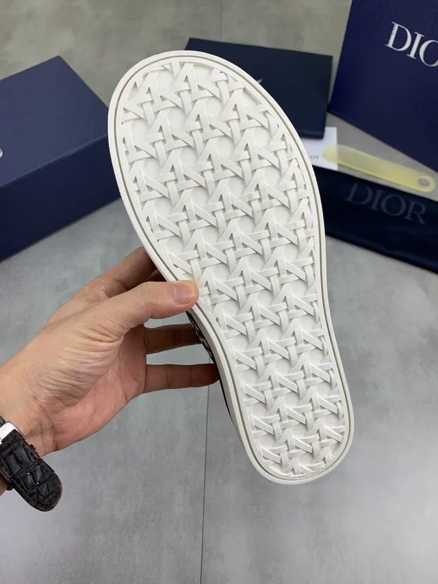 Dior B23 Monogram-Print Canvas Lifestyle Sneakers 2