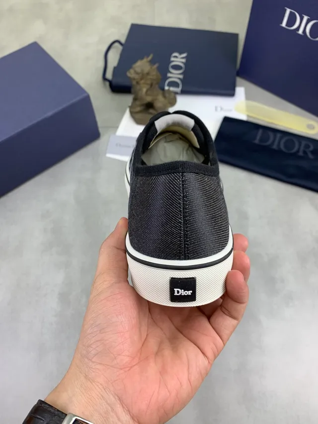 Dior B23 Monogram-Print Canvas Lifestyle Sneakers 3