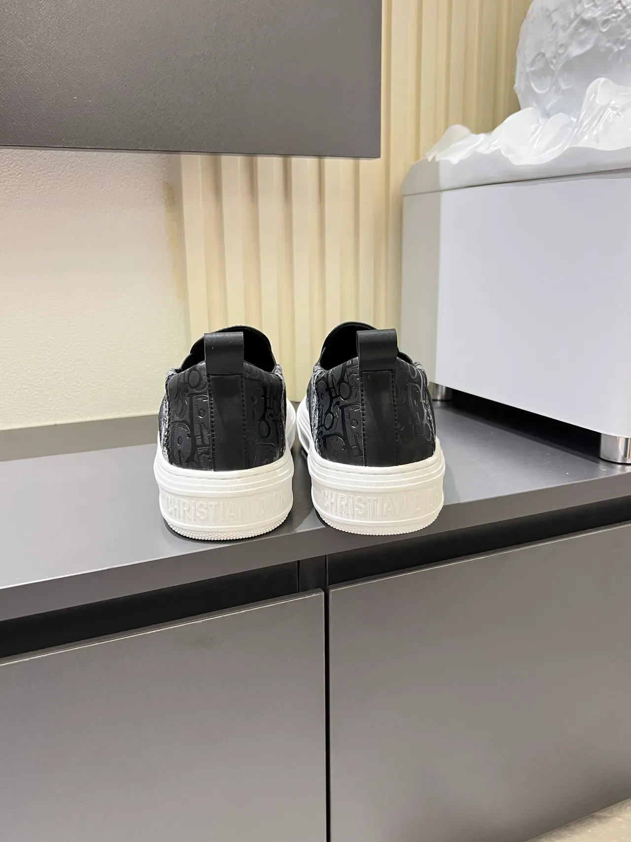 Dior B23 Monogram Slip-On Lifestyle Sneakers 2