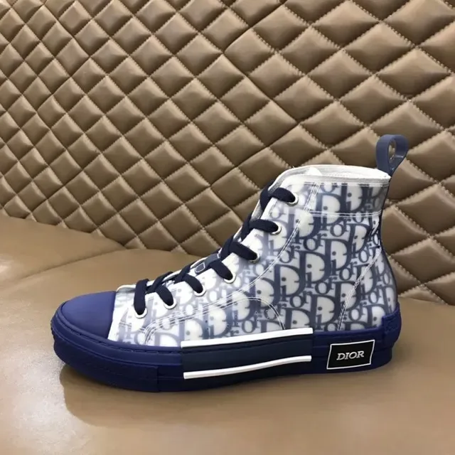 Dior B23 Oblique Monogram Navy Lifestyle Sneakers 9