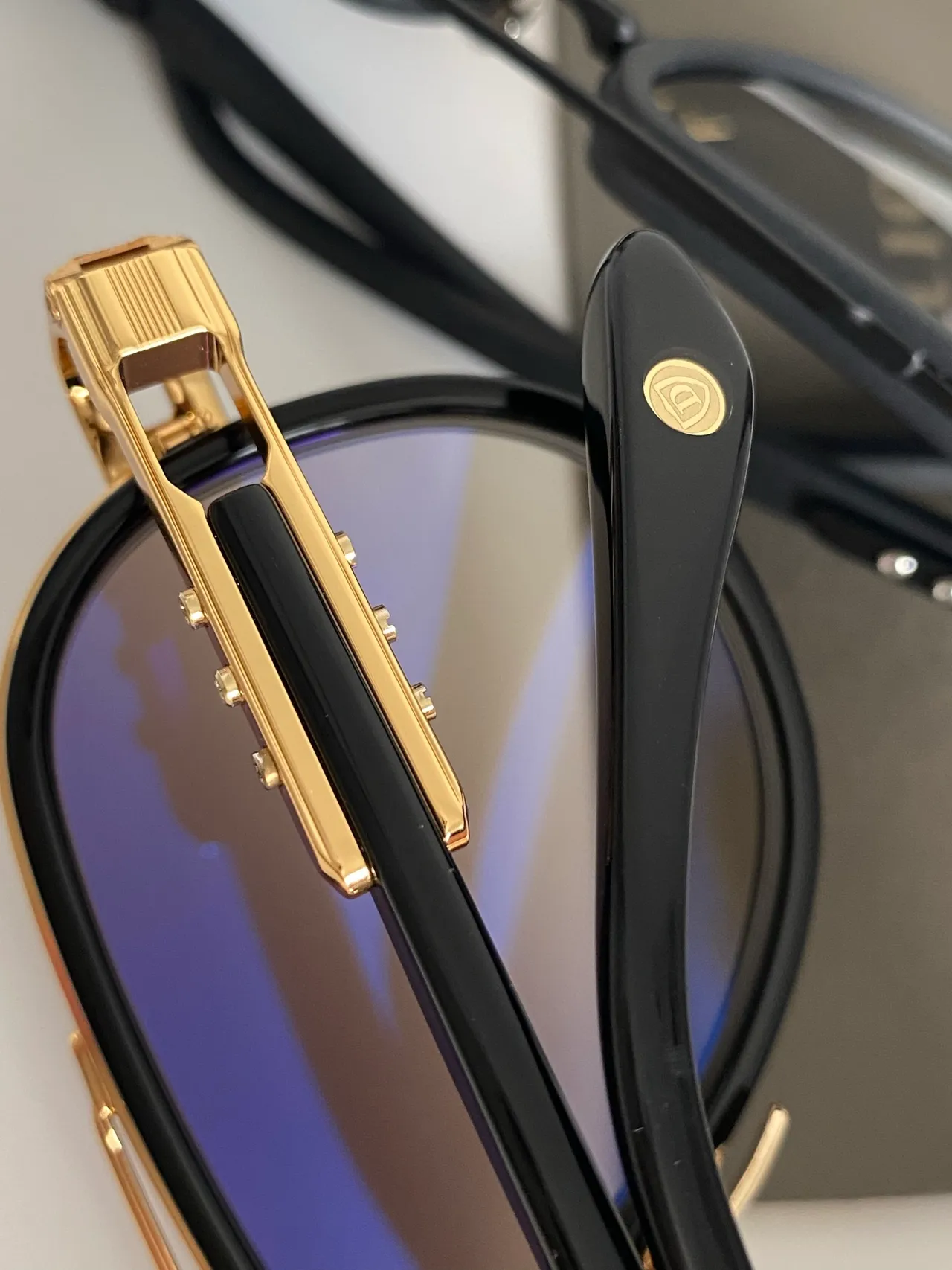 Dior Black Aviator Silhouette Double Bridge Construction Sunglasses 2