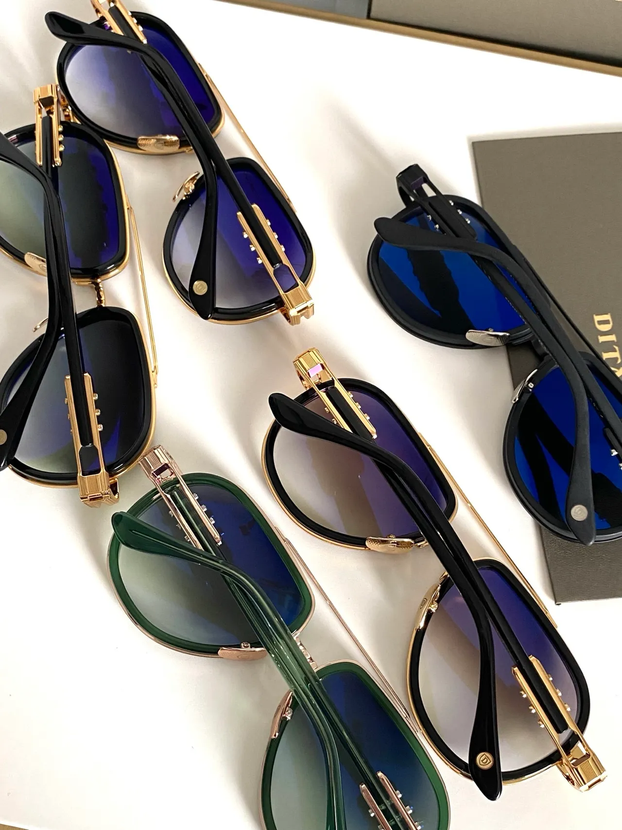 Dior Black Aviator Silhouette Double Bridge Construction Sunglasses 4