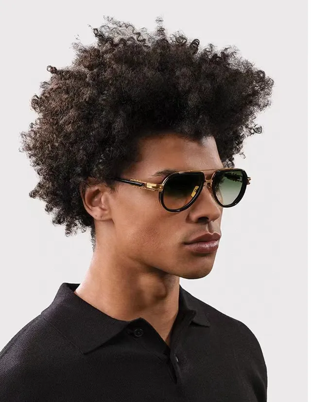 Dior Black Aviator Silhouette Double Bridge Construction Sunglasses 8