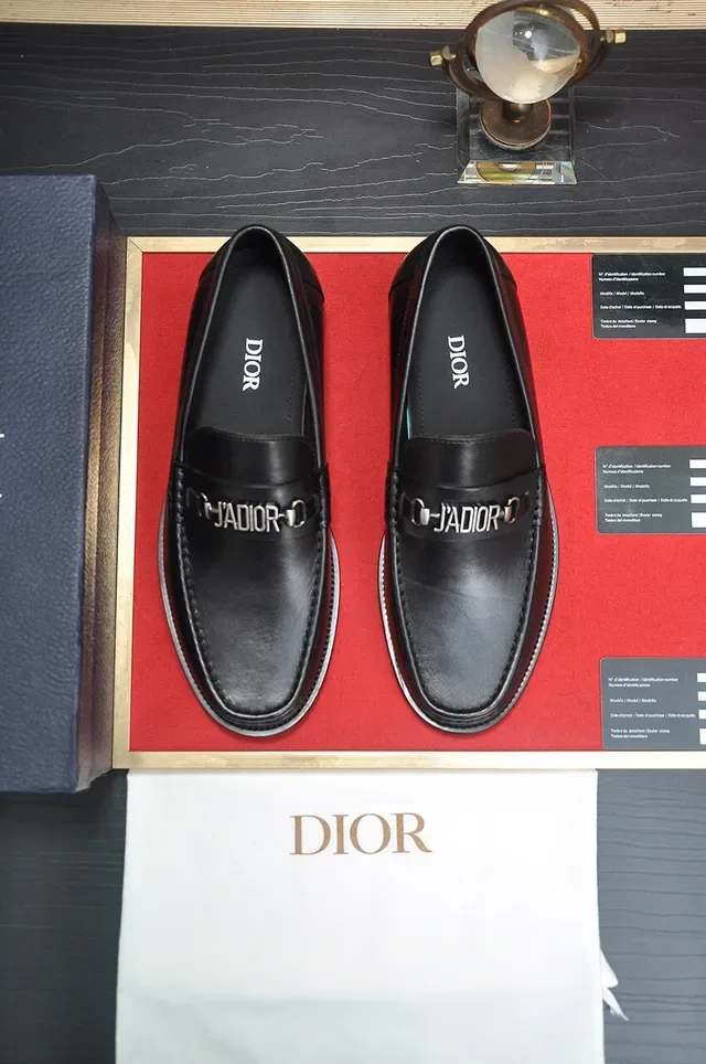Dior Horsebit Loafer Black Leather Loafers 2