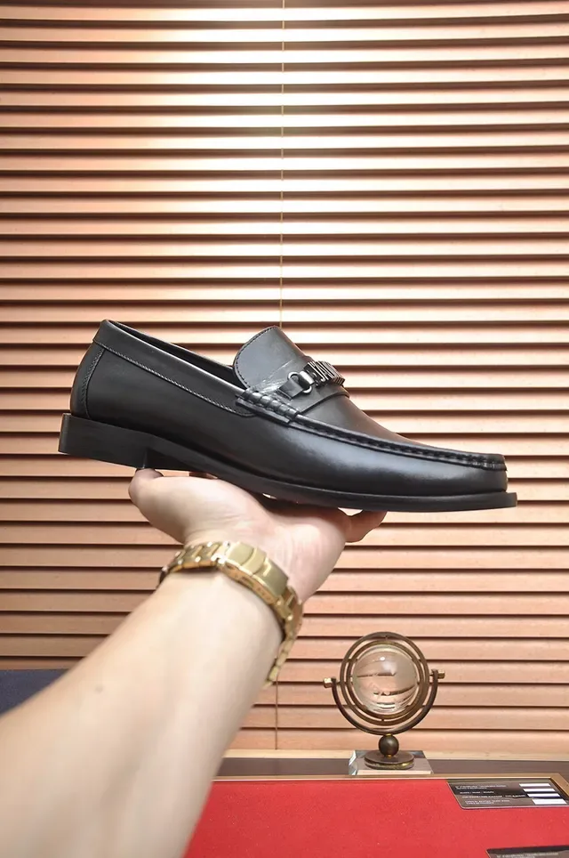 Dior Horsebit Loafer Black Leather Loafers 5