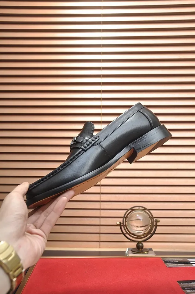 Dior Horsebit Loafer Black Leather Loafers 6