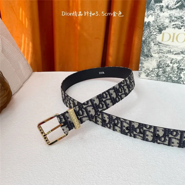 Dior Oblique Preto Prata Embossado Monogram Gunmetal Fivela de pino Cinto de couro 11