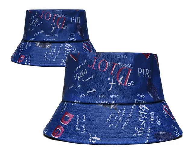 Dior Oblique Brown White Monogram Print Wide-Brimmed Bucket Hat 4