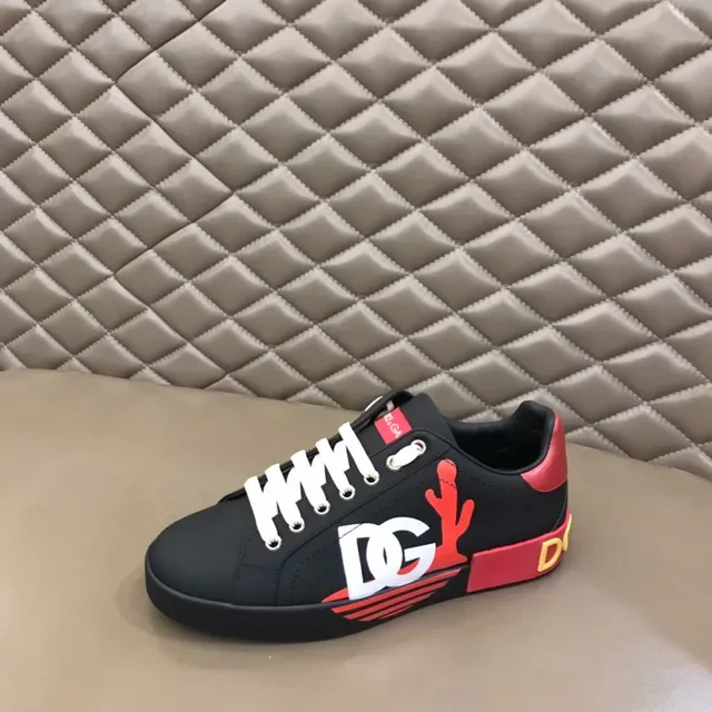 Dolce & Gabbana DG Cactus Noir Rouge Jaune Style de vie Chaussures 6