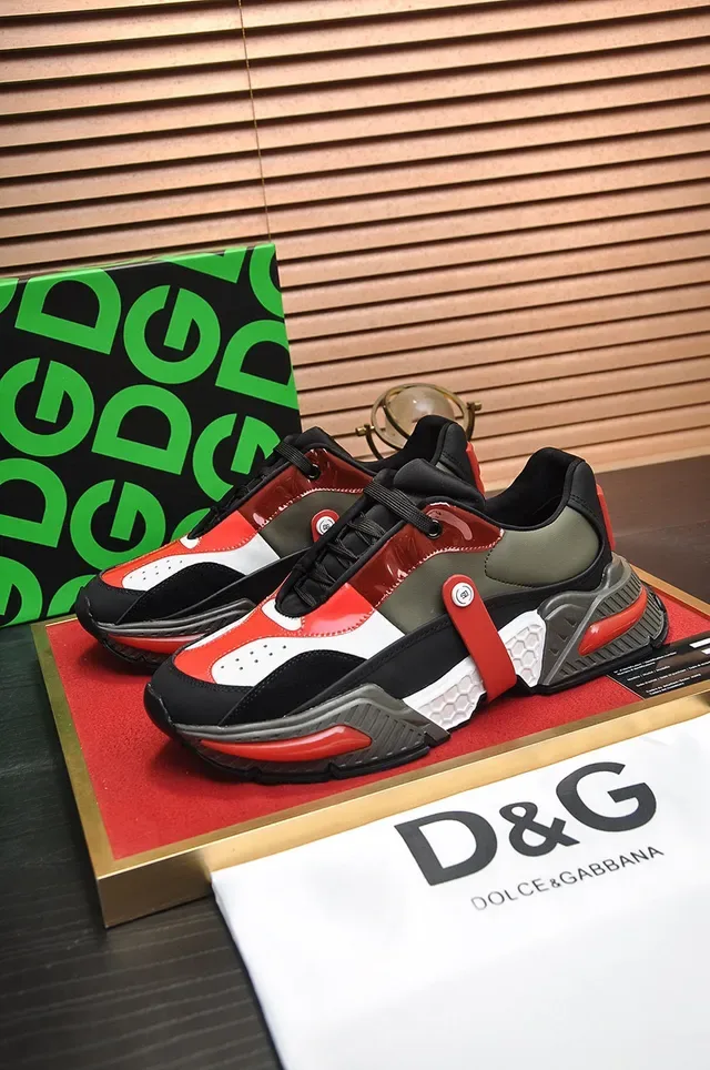Dolce & Gabbana Multicolor Panelled Chunky Sneakers 1