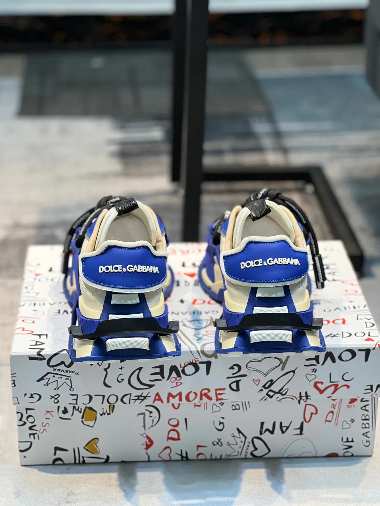 Dolce & Gabbana NS1 Multi-Strap Chunky Sneakers 2