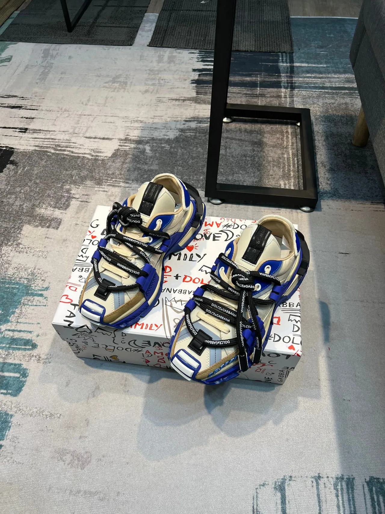 Dolce & Gabbana NS1 Multi-Strap Chunky Sneakers 5