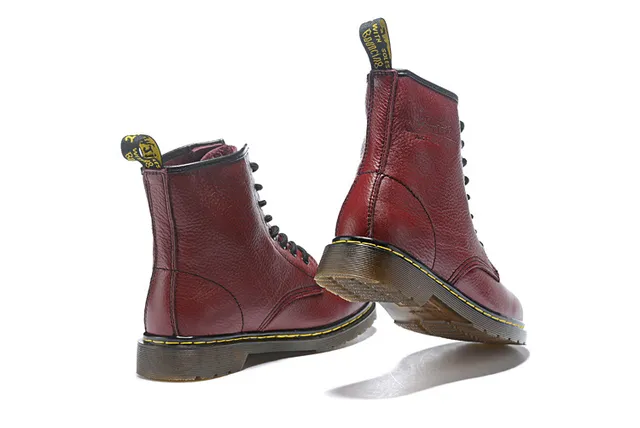 Dr. Martens 1460 Bota Martin Marrón Cuero Granulado 8