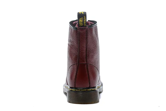 Dr. Martens 1460 Bota Martin Marrón Cuero Granulado 11