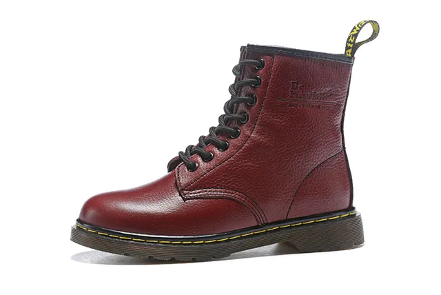 Dr. Martens 1460 Bota Martin Marrón Cuero Granulado 13