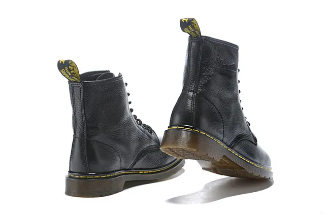 Dr. Martens 1460 Bota Martin Marrón Cuero Granulado 15