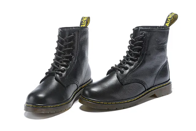 Dr. Martens 1460 Bota Martin Marrón Cuero Granulado 17