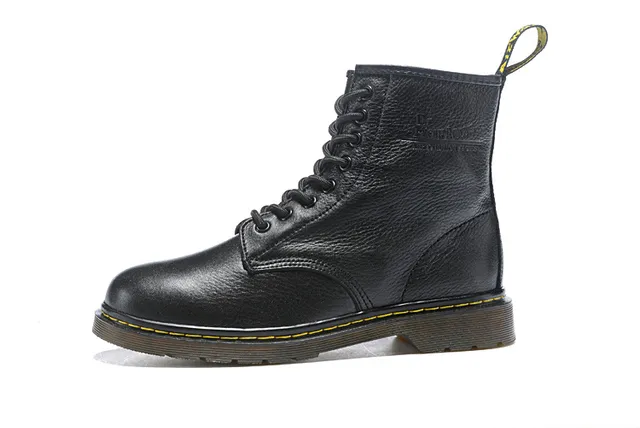 Dr. Martens 1460 Bota Martin Marrón Cuero Granulado 20