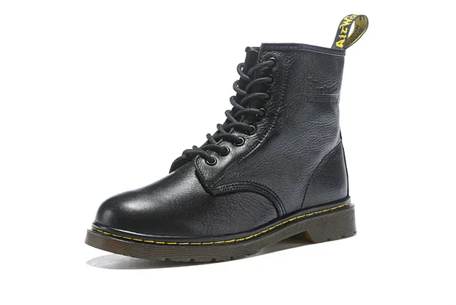Dr. Martens 1460 Bota Martin Marrón Cuero Granulado 21