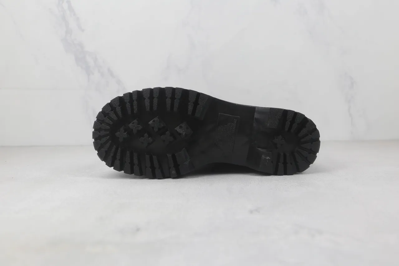 Dr. Martens Jadon Platform 黑色皮革马丁靴 8