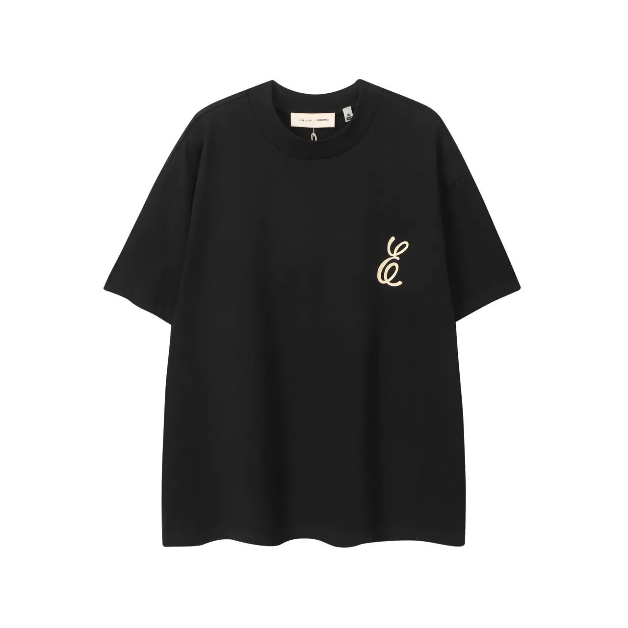 تيشيرت Fear of God Essentials أوفرسايز ياقة دائرية 4
