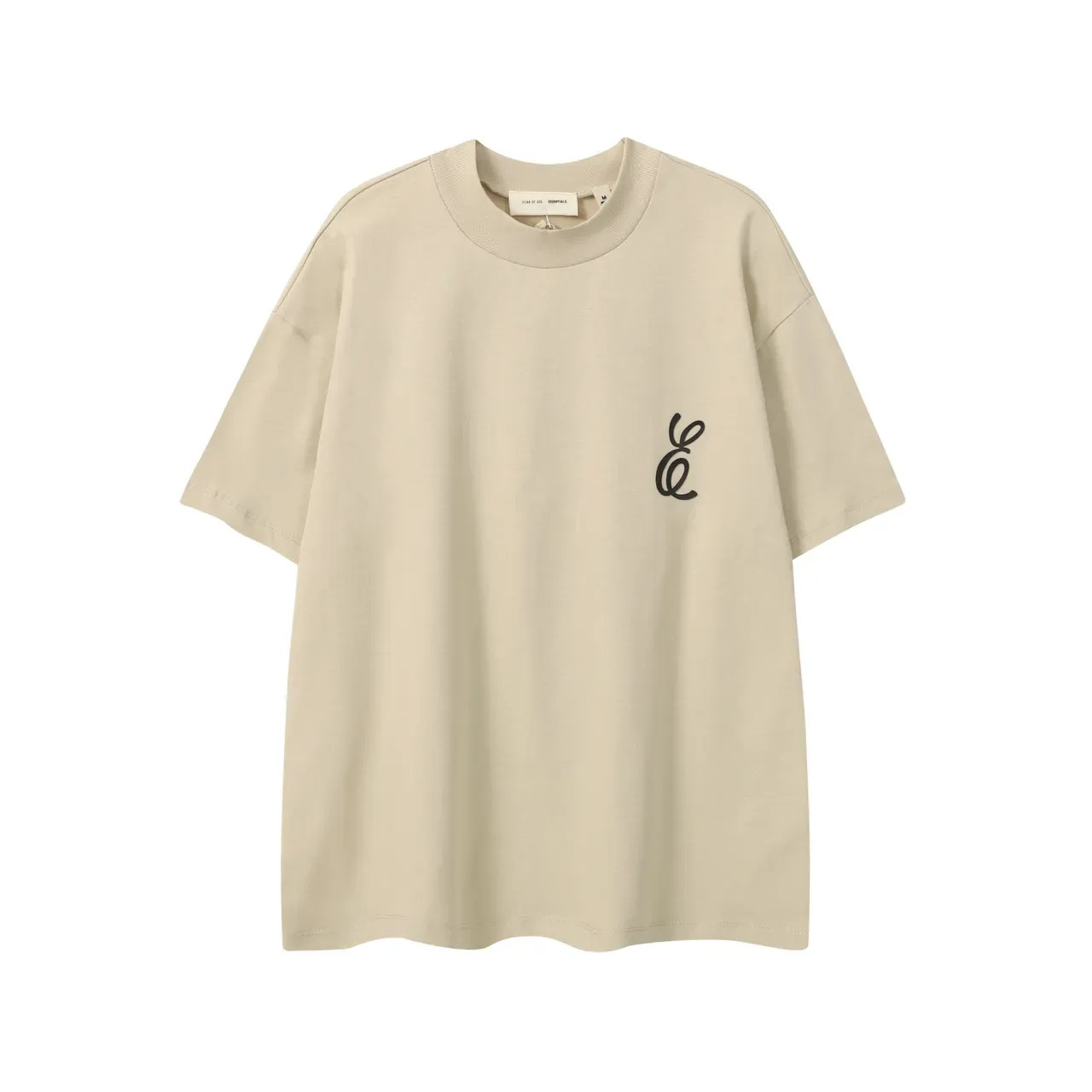 تيشيرت Fear of God Essentials أوفرسايز ياقة دائرية 6